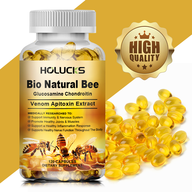 Glucosamine Chondroitin Joint - HOLUCKS ビーグルコサミンコンドロイチンカプセル、健康な関節と筋肉を促進、免疫力を高め、抗酸化作用があります。