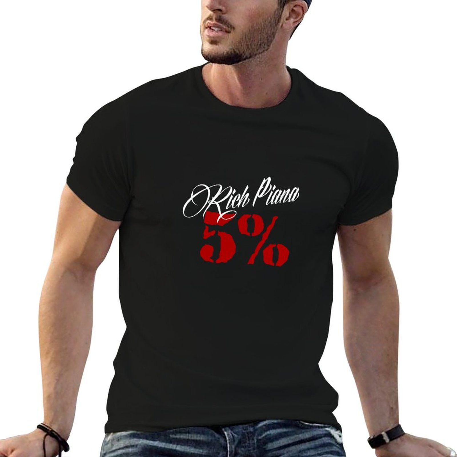 Nutrition For Fitness Training - リッチ・ピアナ 5 ニュートリション ボディビルダー クラシック Tシャツ