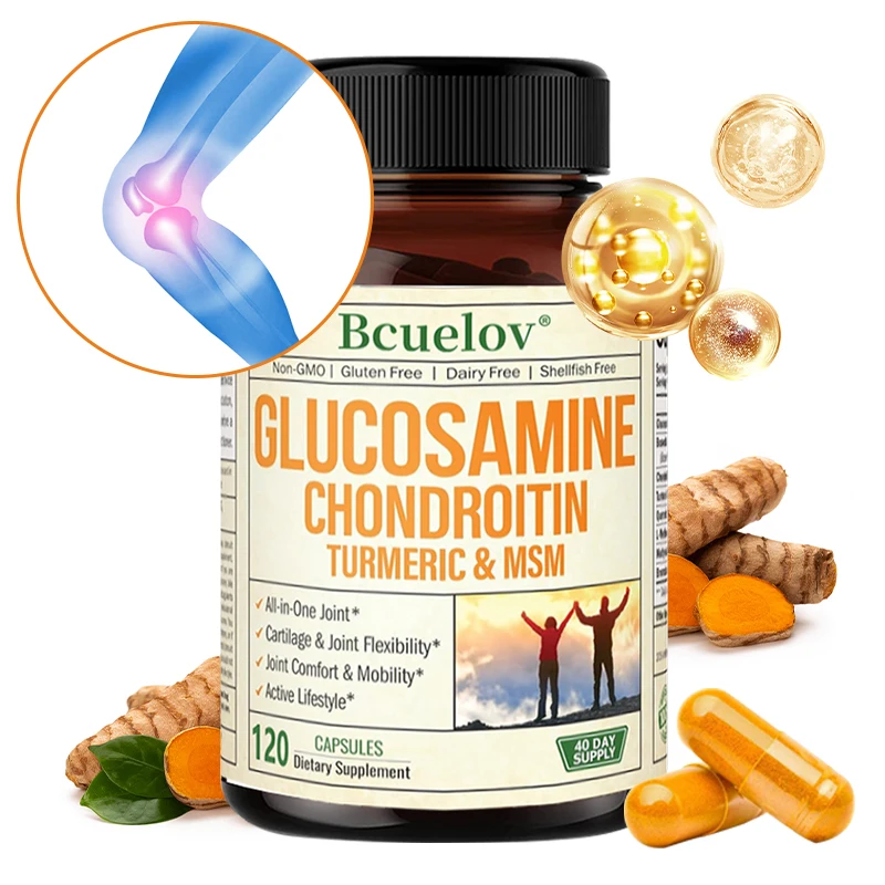 コンドロイチンとルコサミンを配合したターメリックサプリメント - Glucosamine Chondroitin Joint のレビューと価格