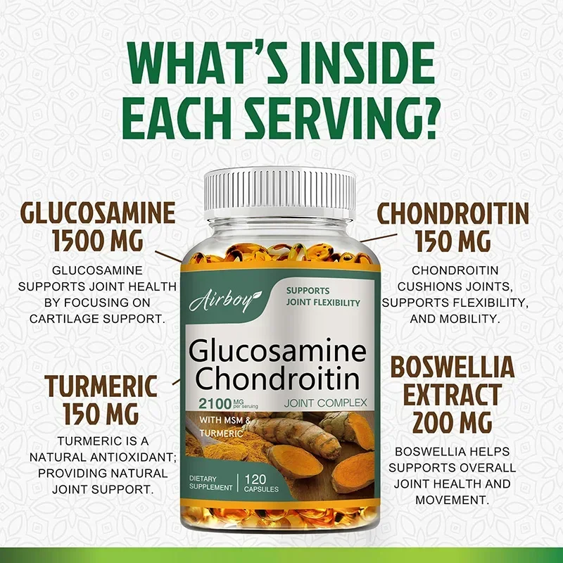 グルコサミン コンドロイチン - 軟骨を修復し、背中、首、膝 - Glucosamine Chondroitin Joint のレビューと価格