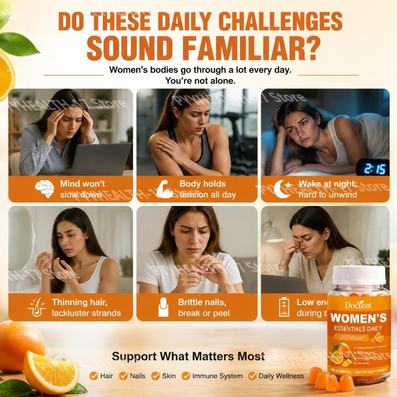 ドクテット 女性のためのエッセンシャル デイリーマルチグミ  - Multivitamin Gummy Adult のレビューと価格