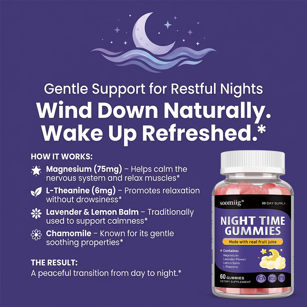 夜間睡眠用グミ - ビタミンB6とマグネシウム配合 - ヴィ - Multivitamin Gummy Adult のレビューと価格