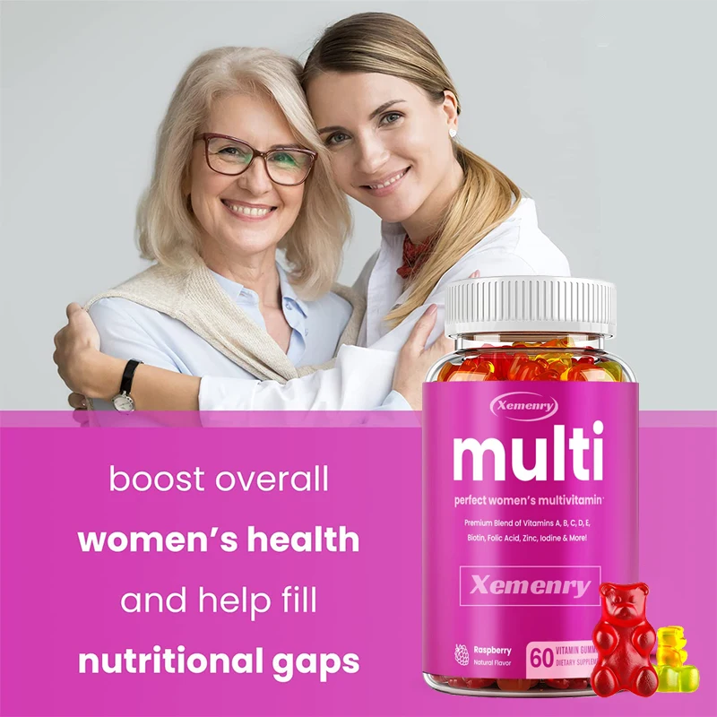 女性用マルチビタミン グミ - 免疫力を高め、細胞のエネルギ - Multivitamin Gummy Adult のレビューと価格