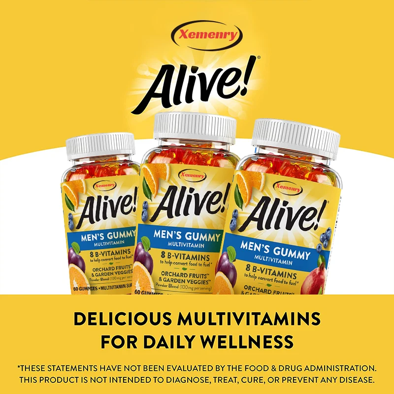 男性用マルチビタミン グミ - 筋肉の成長と強化を促進し、消 - Multivitamin Gummy Adult のレビューと価格