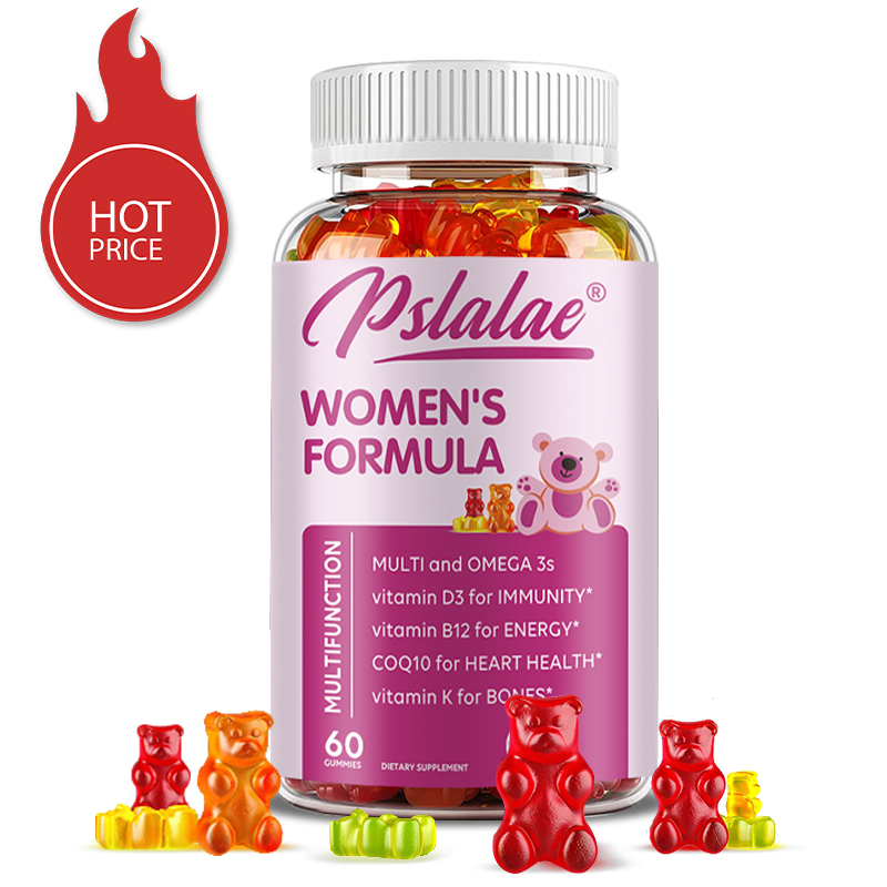 女性のためのビタミン - マルチビタミンとオメガ3、免疫力の - Multivitamin Gummy Adult のレビューと価格