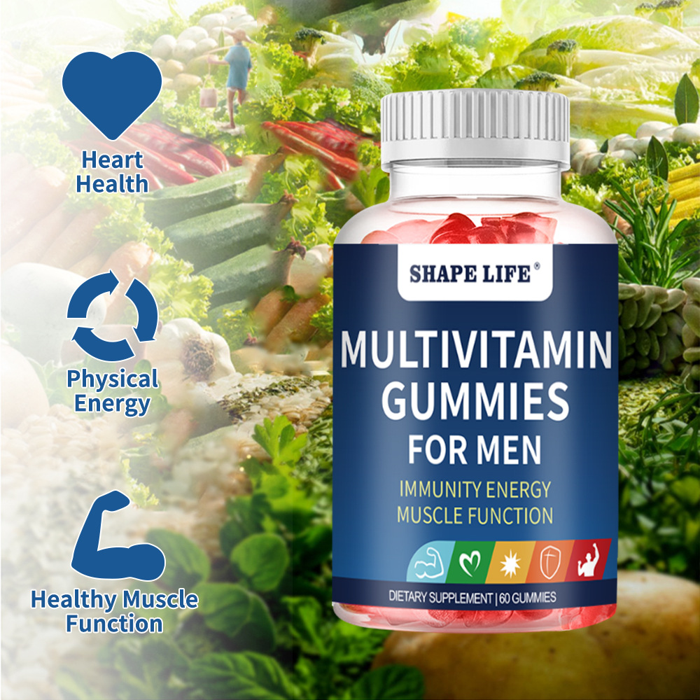 男性用マルチビタミン グミは、毎日の栄養を補い、免疫力を高め - Multivitamin Gummy Adult のレビューと価格